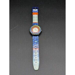 Swatch Watch Scuba Loomi SDN908 Pluf Pluf Vtg (See Description)
